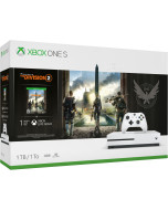 Игровая приставка Microsoft Xbox One S 1 Tb White + Игра Tom Clancy’s The Division 2